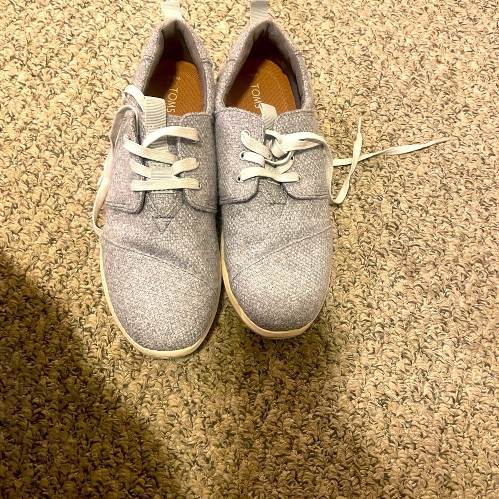 Toms Gray Sneakers Casual Low-Top